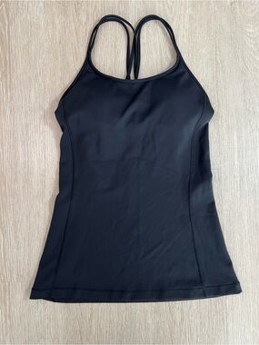 Lululemon Fitted Workout Top with Built in Bra